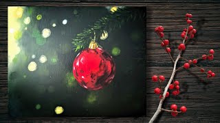 Christmas Bauble Speed-Paint