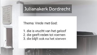 Dienst 23-02-2025 10:00 - Romeinen 5: 1-11 - Ds. W.A. Zondag