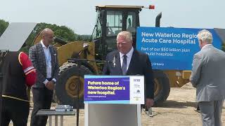 New Waterloo Region Hospital Announcement