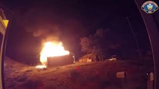 SBCoFD Division 6, Victorville Residential Structure Fire A street 7/28/17