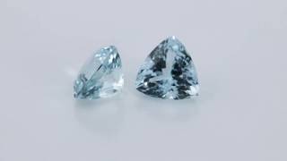 AQUAMARINE 8.80 CT 11 MM TRILLION