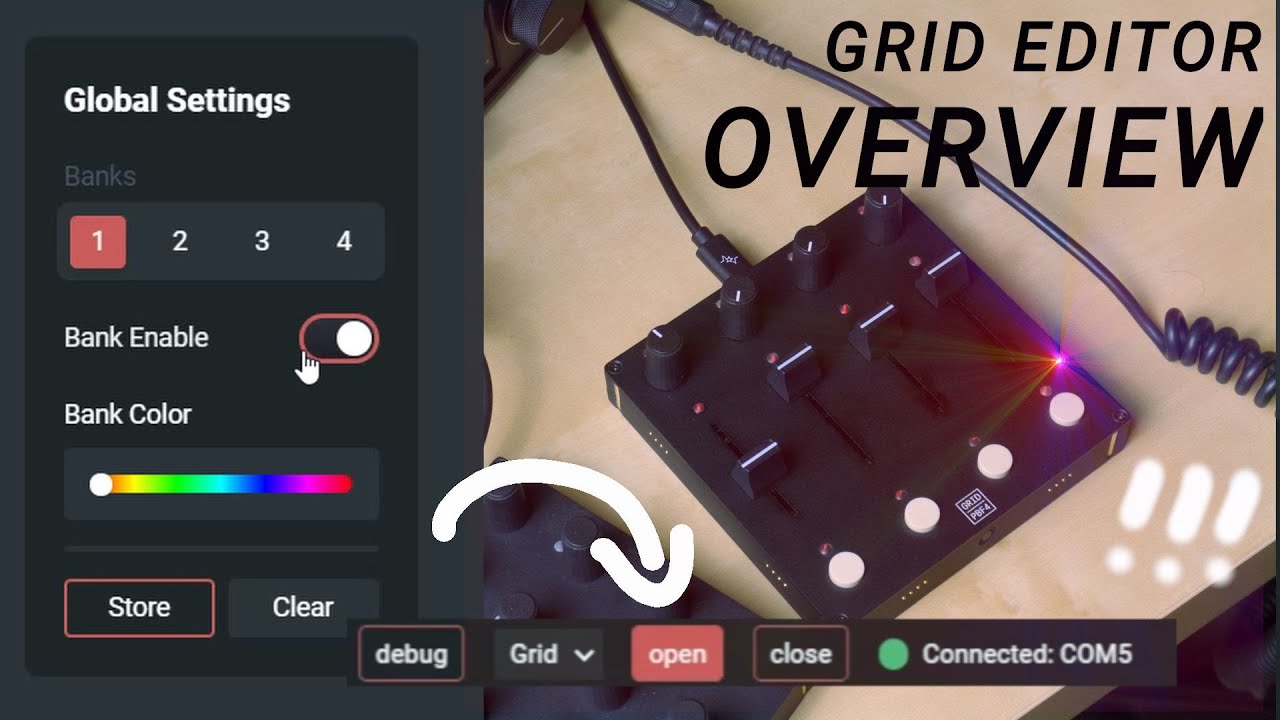 Grid Editor Overview Youtube