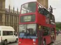 magician dynamo levitating on london bus like floating