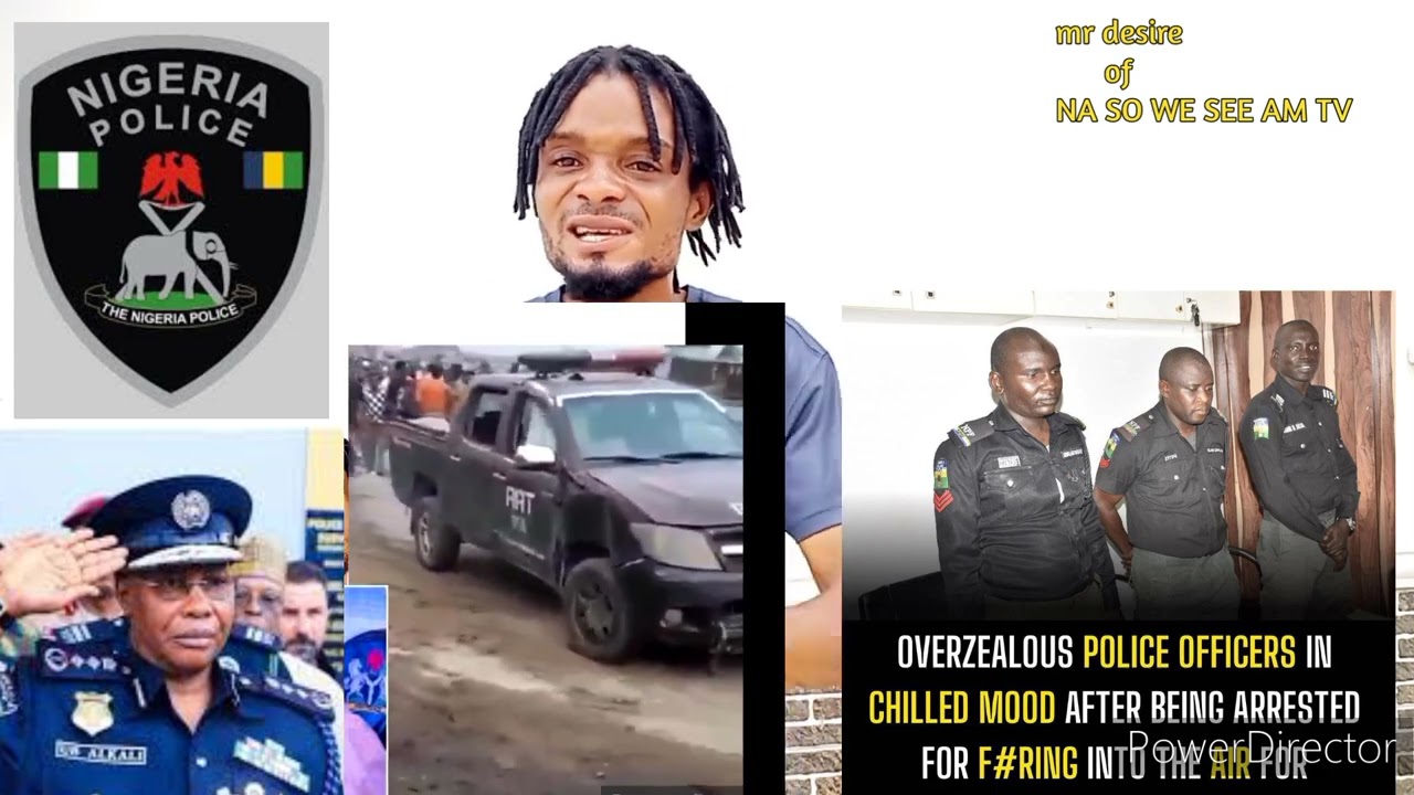 The Moment Nigerian Police Dismissed Some Police Officers For Misuse Of ...