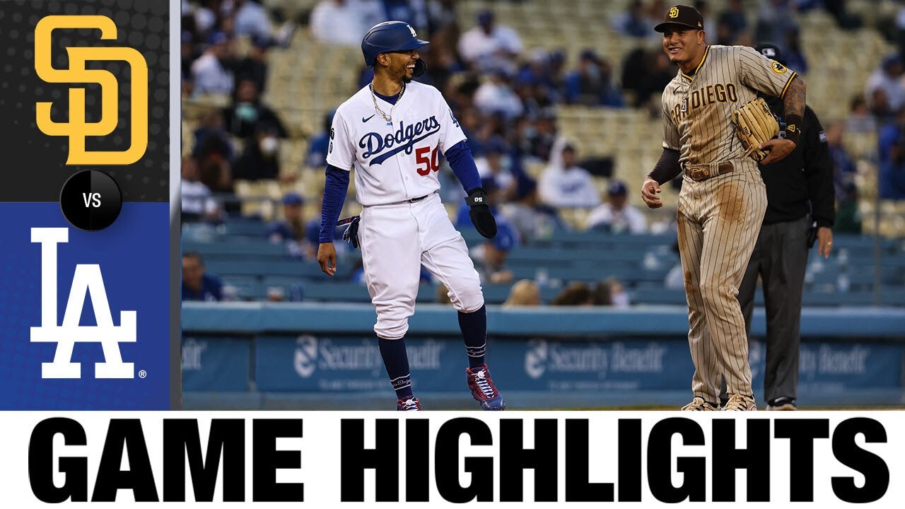 Padres Vs. Dodgers Game Highlights (4/23/21) | MLB Highlights - Win Big ...