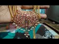 Subhash Sethi jewellers  is live! gold making necklace Rani har design