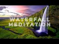 Waterfall Meditation Music With Birds Sound