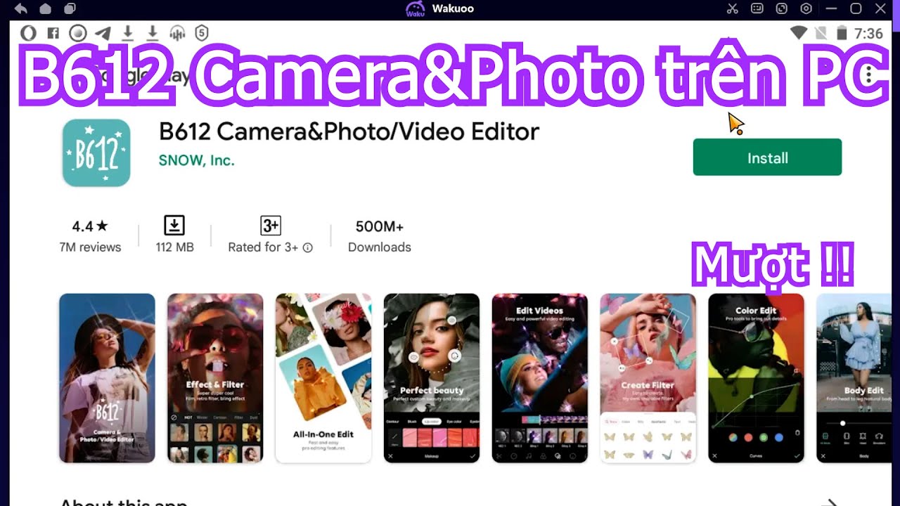 B612 Camera&PhotoVideo Editor PC - Cách Tải & Dùng Mượt Trên Máy Tính ...