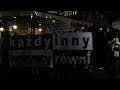 kraków. demonstracja antify