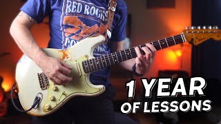 One Year of GUITAR Lessons in JUST 20 Minutes!