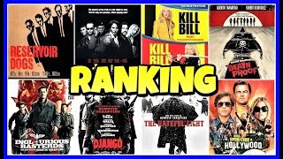 All 9 Quentin Tarantino Movies Ranked WORST to BEST (with Once Upon a Time in Hollywood)