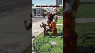 MARVEL : Deadpool And Colossus Vs Juggernaut #shorts