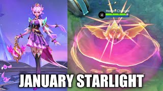 JANUARY STARLIGHT SKIN IS ZHUXIN WITH SIMPLE EFFECTS