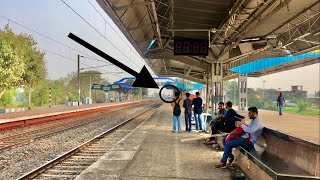 Extremely dangerous Howrah Rajdhani Express with Beast locomotive