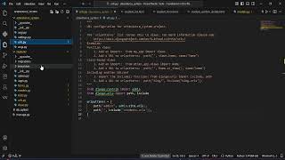 Python Django (Students Attendance System)