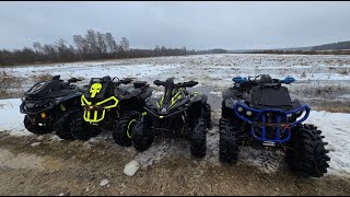 Can-Am #88 Atv ride 2025 winter swim special