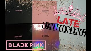 [LATE UNBOXING] BLACKPINK 💫The Album💫 (All 4 Versions)