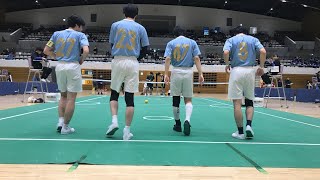 第27回全日本セパタクローオープン選手権大会　Mdiv決勝(東大A)