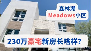 森林湖meadows 230万美元的豪宅新房长啥样？#shorts #美国房产｜加州房产｜尔湾房产投资｜海纳愚夫｜海纳地产