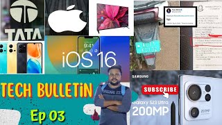 realme 10 Sad News🥲, Apple x Tata 😮, Galaxy S23 Ultra, realme GT NEO 3T Unboxing, vivo V25-#tech