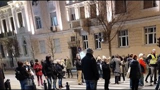 Protest podrške studentima - Zemun