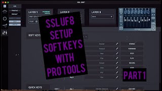 SSL UF8 Setting up Soft Keys with Pro Tools #ssl #protools #uf8