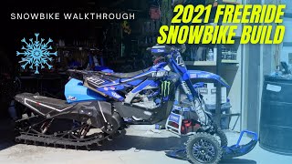 Snowbike Build Walkthrough 2021 - Cody Matechuk