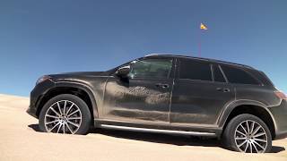 2020 Mercedes GLS – Off Road Demo - E ACTIVE BODY CONTROL and escape frome sand stuck