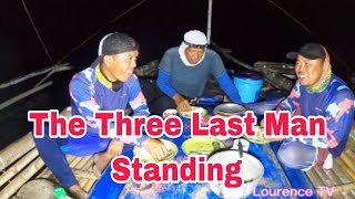 The Three Man Last Standing/ Catching Squid/ Vlog # 645| LTV #viralvideo #fishing #mukbang