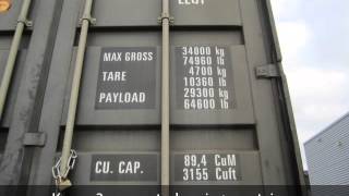 Krone 3 ass cont. chassis + container