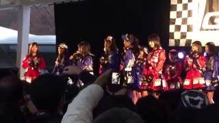 20161127 チーム８ ２部MC お題「富士山に一言」in富士スピードウェイ（静岡県）