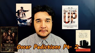 Oscars 2022 Predictions PT 2