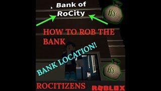 Roblox Rocitizens Money Glitch Bank Glitch Patched