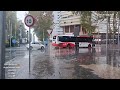 benidorm 🇪🇸 heavy rain with thunder 🌧 september 2024 4k hdr summer walking tour costablanca uk