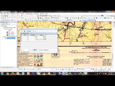 Arcmap Georeferencing Sanyvital