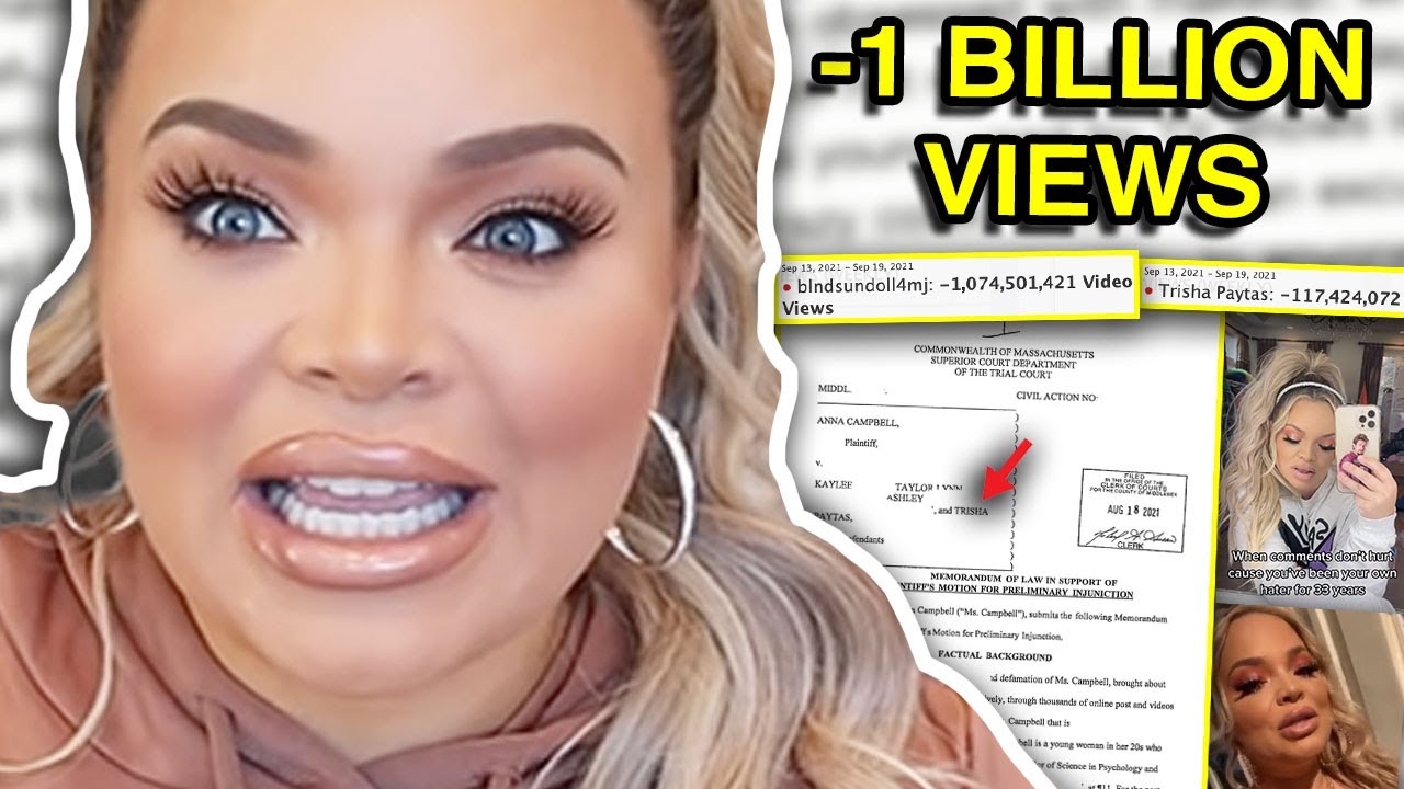 TRISHA PAYTAS IS GETTING SUED - YouTube