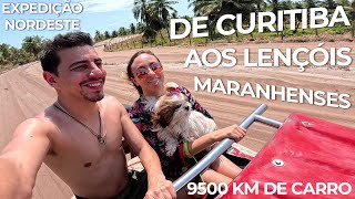 De CURITIBA ao PARAÍSO, a viagem de CARRO por todo NORDESTE que mudou nossa vidas! - Parte 1