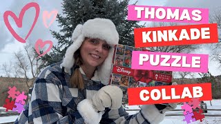 Thomas Kinkade Disney Puzzle Review  // Special Youtube Collaboration with Javy's Puzzle Odyssey