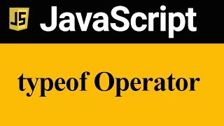 typeof Operator in JavaScript (Hindi)