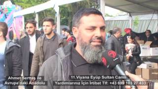 28 Mayıs Avrupa'daki Anadolu  Eyüp Sultan Camii Kermes