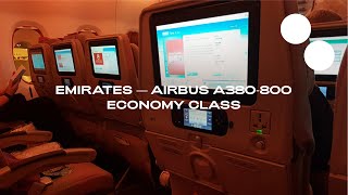 EMIRATES A380-800 NEW ECONOMY EK383 I HONG KONG - DUBAI