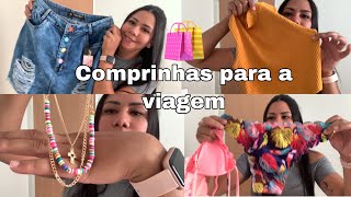 Mostrando as comprinhas que fiz para a viagem 🛍❤️