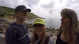 Lamorna Cove past Mousehole to Newlyn - Coastal Hike Cornwall