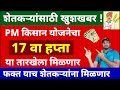 PM किसान योजनेचा 17 वा हप्ता या तारखेला मिळणार | PM Kisan 17th installment date 2024 | #pmkisan