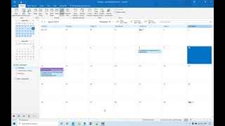 MS Outlook how to save a email to the calendar