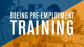 Boeing Pre-Employment Training