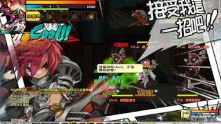 【Elsword】- 騎領\u0026風行 in 3X(地獄)之技能放爽爽（２）