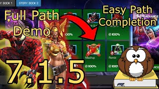 Full Run Through of 7.1.5 Mashup - Easy Path - 2024 - MCOC