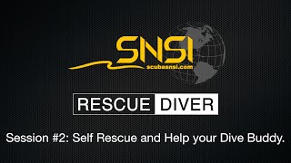 SNSI Rescue Diver: Session 2 - ENG