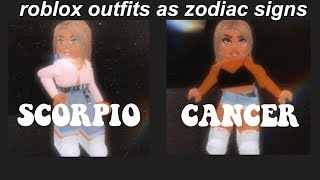 Zodiac Sign Outfits In Roblox - piggy roblox zodiac signs